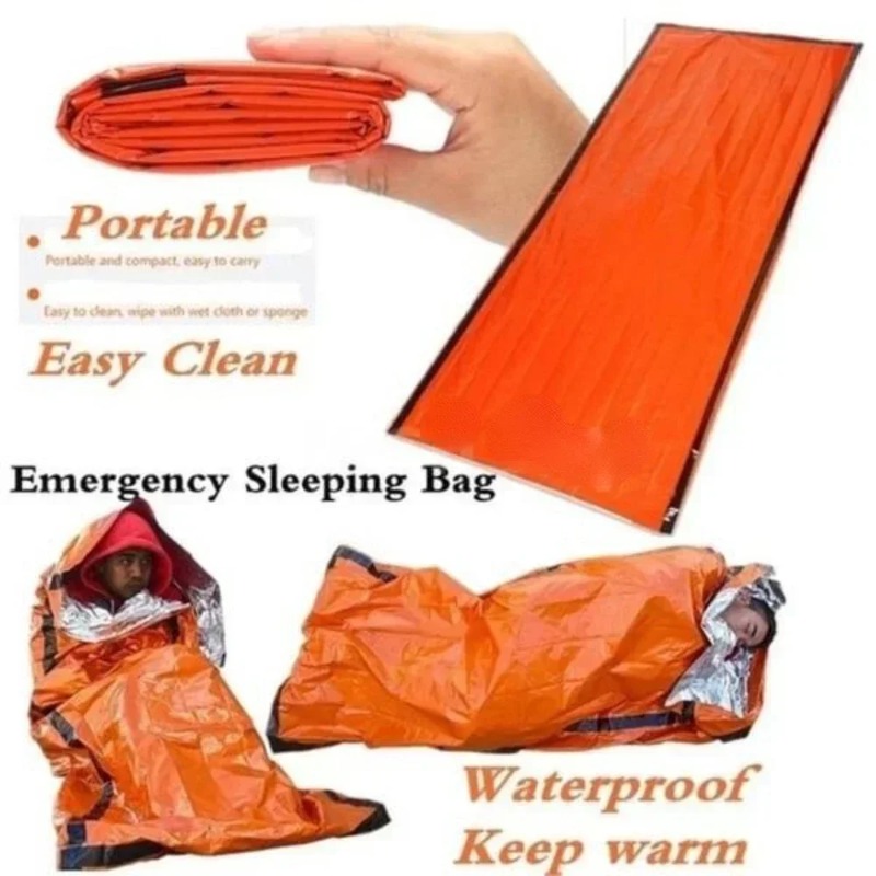 Survival Blanket Reflective - Manta de Emergencia de PE, 1