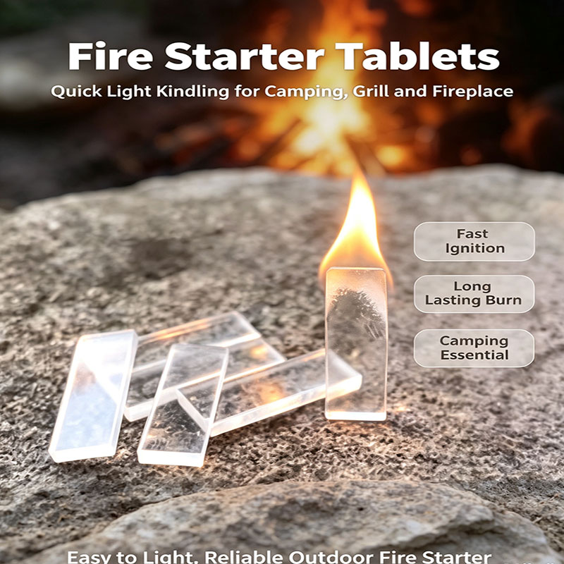 Fire Starting Kit - Paquete de 100 Cubos Impermeables para