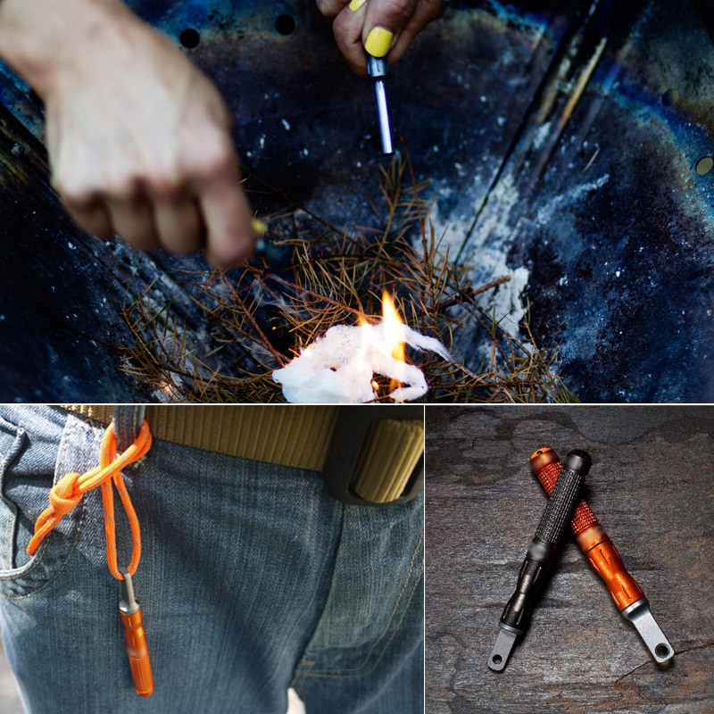 Magnesium Fire Starter - Arrancador de fuego de emergencia impermeable