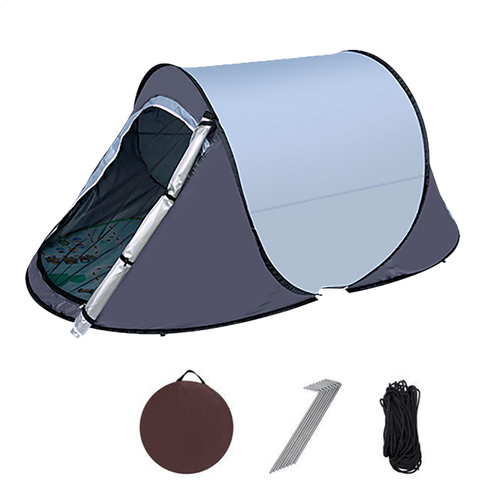 Emergency Mylar Tent - Tienda de campaña abierta automática para