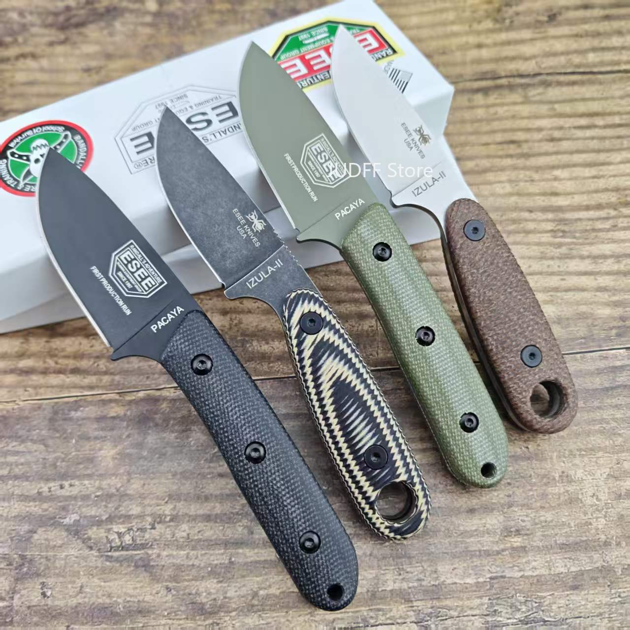 Bushcraft Knife Fixed - Cuchillo Fijo para Exteriores ESEE IZULA/PACAYA,