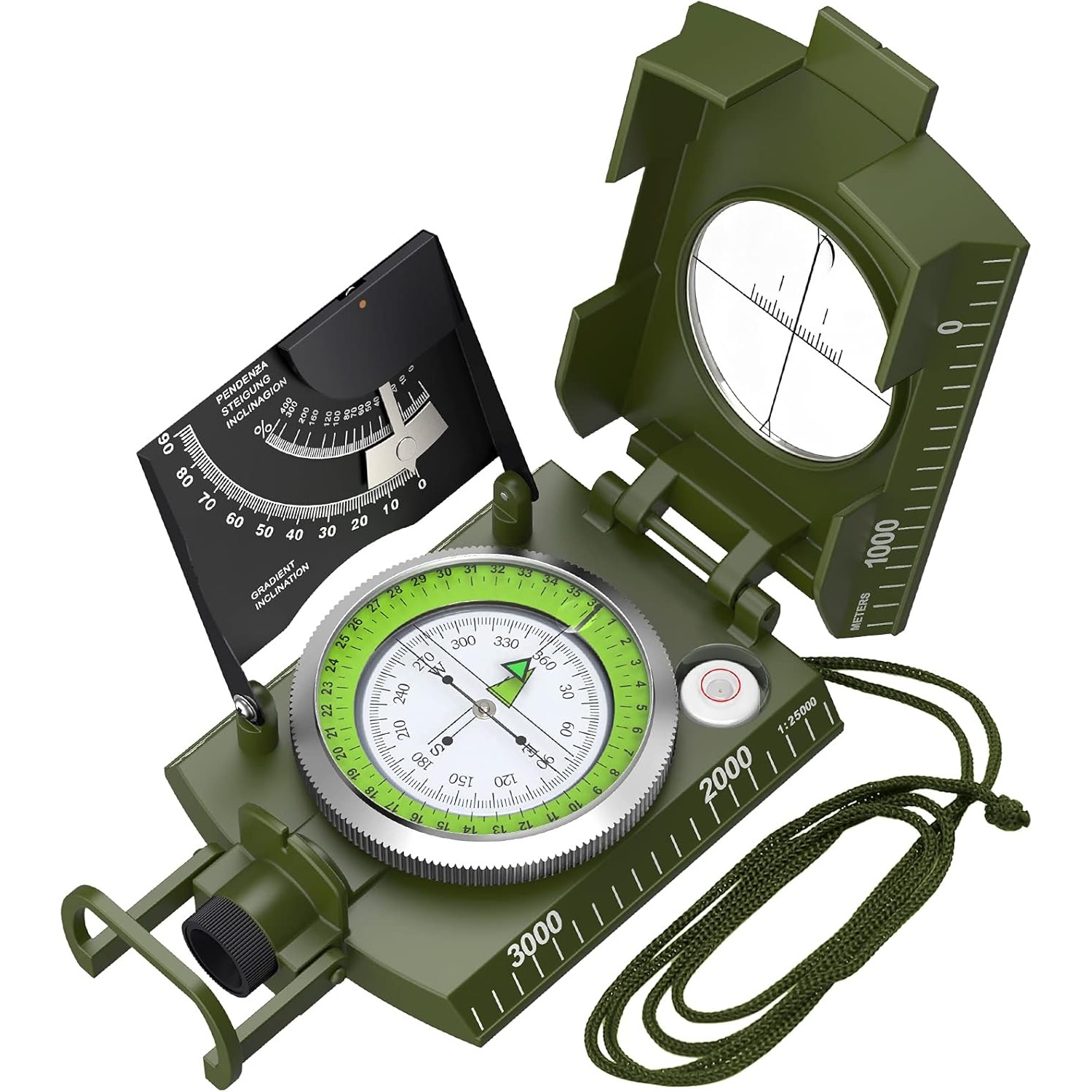 Compass Lensatic - Brújula Proster IP65 - Visión Lensática,
