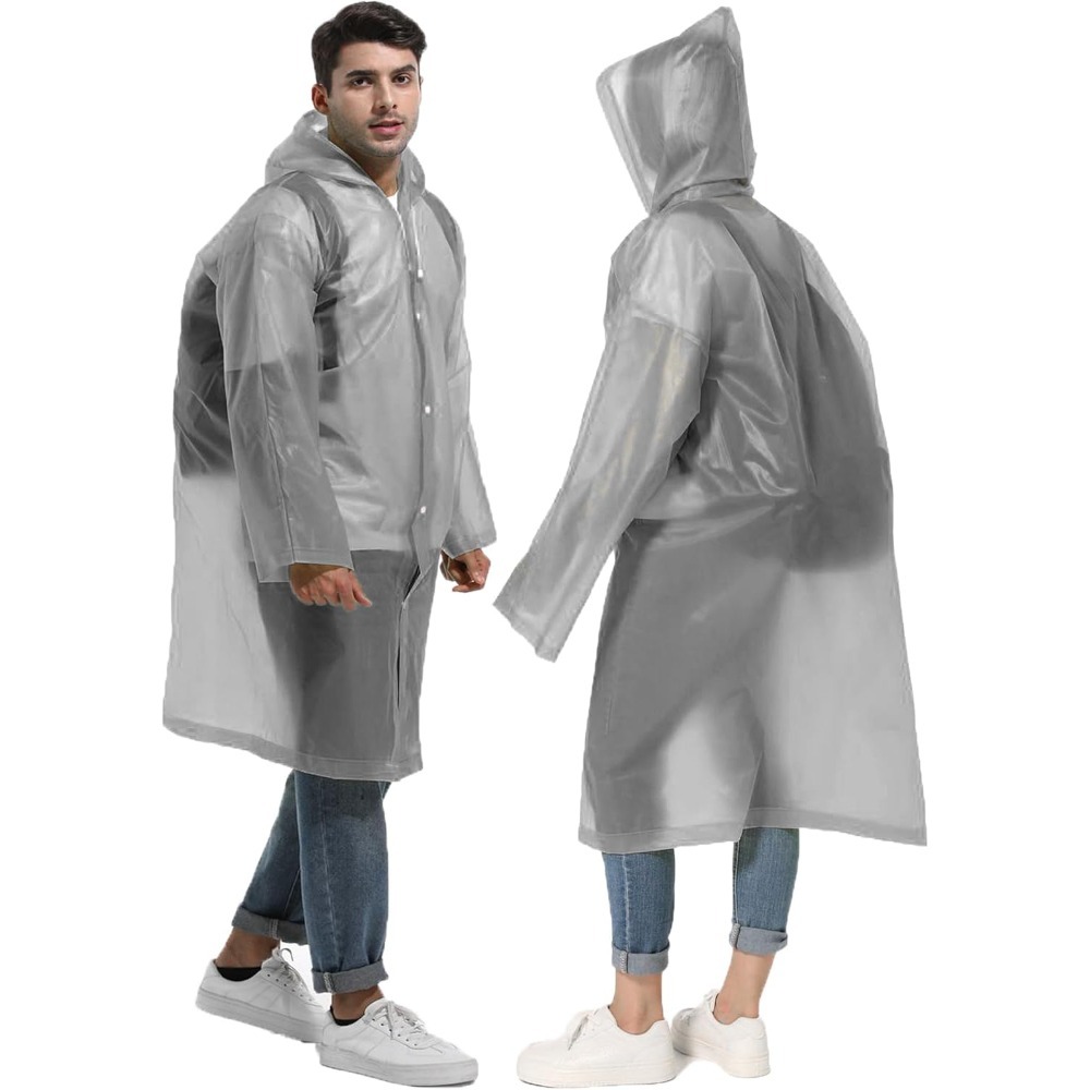 Emergency Poncho Rain - Chubasquero impermeable para senderismo al aire