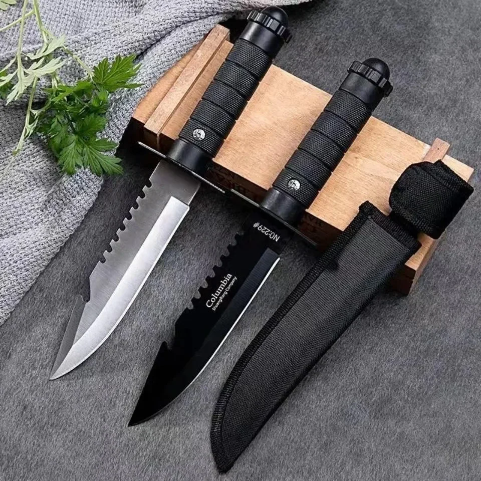Cuchillo Recto para Acampar al - Bushcraft Knife Fixed reseña y precio