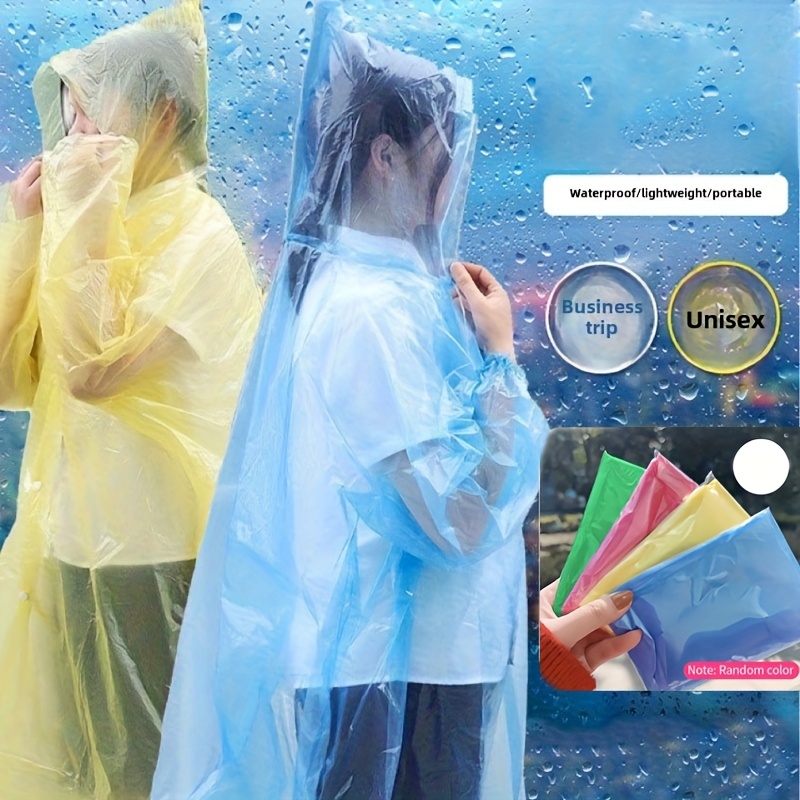 Chubasquero impermeable desech - Emergency Poncho Rain reseña y precio