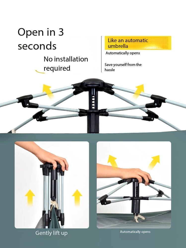 캠핑Tienda de campaña para 6-8 p - Emergency Mylar Tent reseña y precio