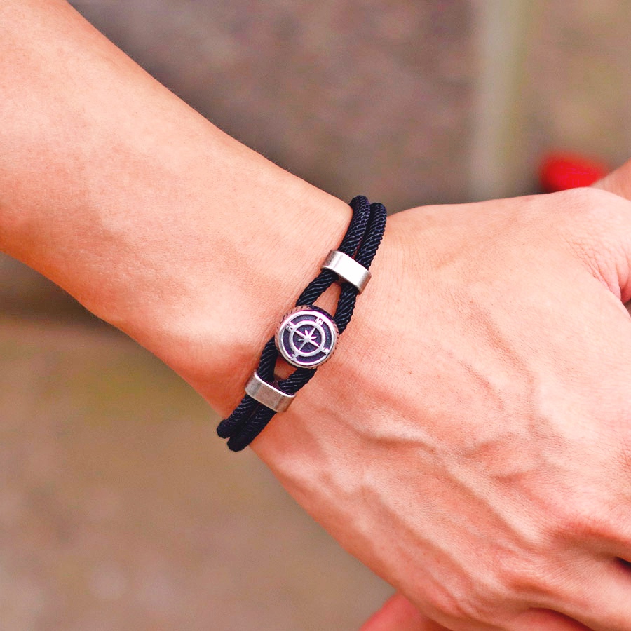 Pulsera de brújula náutica est - Compass Lensatic reseña y precio