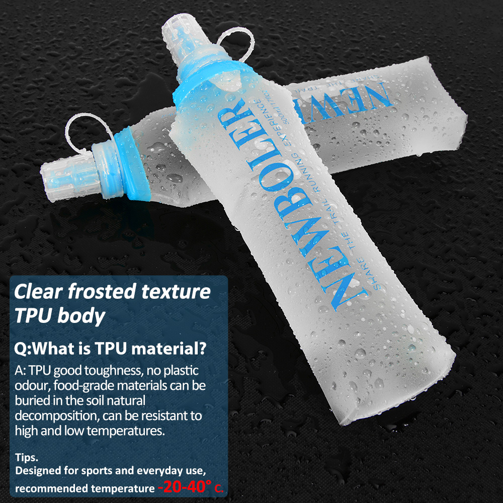 Botella de agua plegable de si - Water Bag Collapsible reseña y precio
