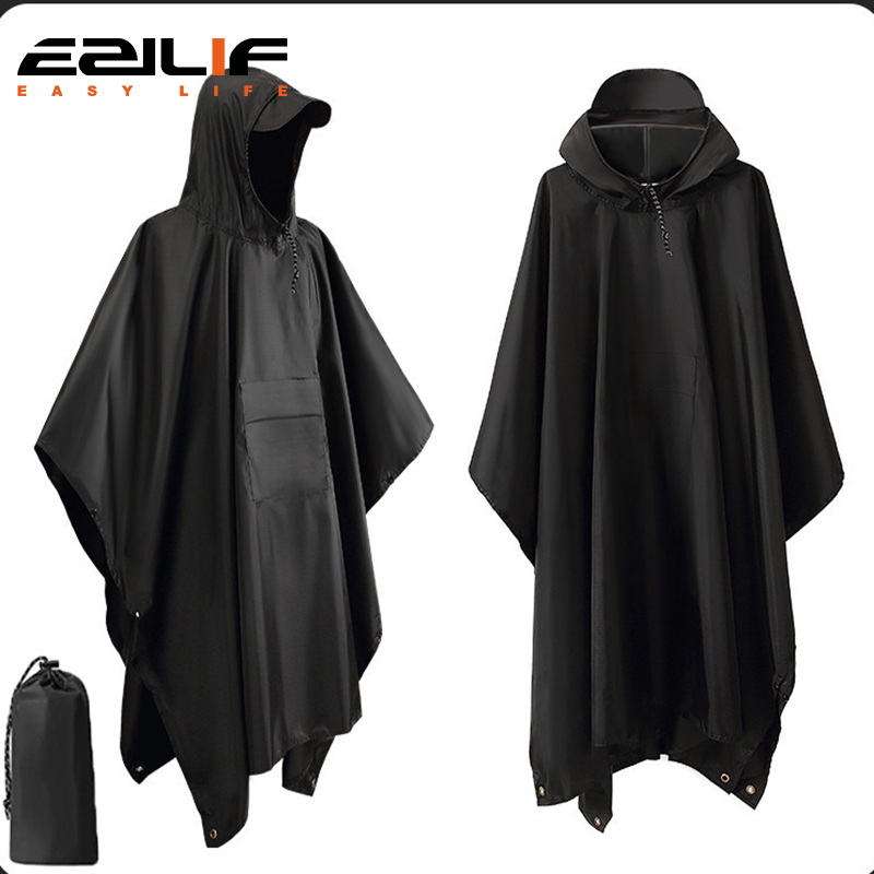 Impermeable militar 3 en 1 par - Emergency Poncho Rain reseña y precio