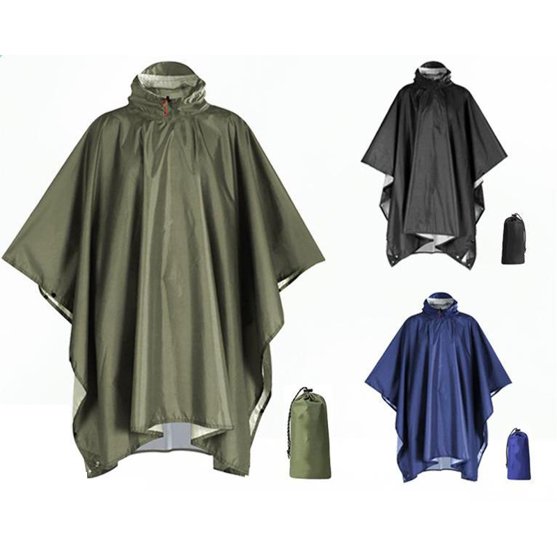 Poncho de lluvia resistente pa - Emergency Poncho Rain reseña y precio