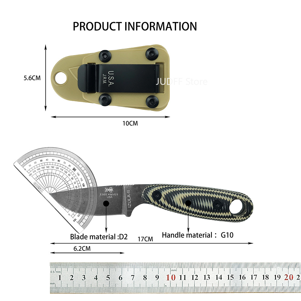 Cuchillo Fijo para Exteriores  - Bushcraft Knife Fixed reseña y precio