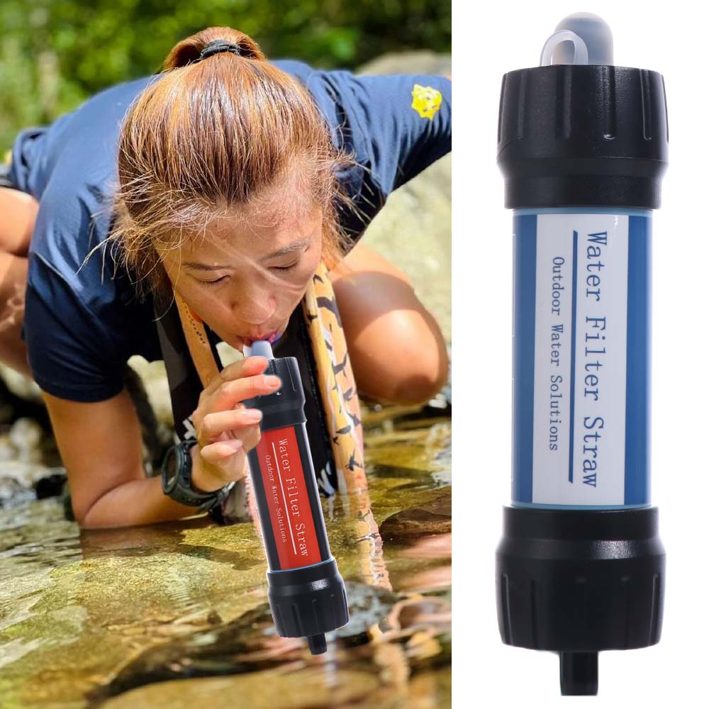 Mini filtro de agua portátil t - Water Purification Straw reseña y precio