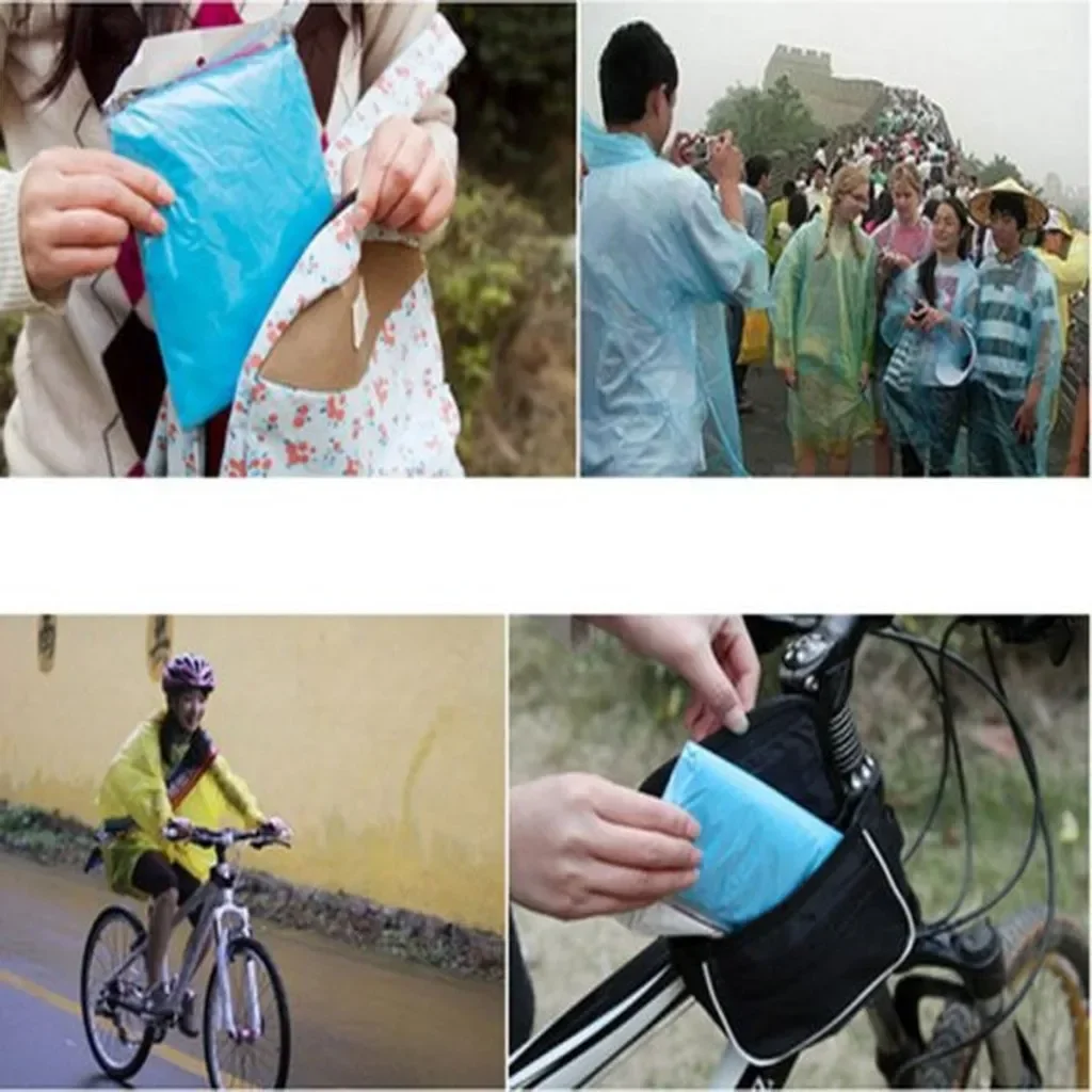 Chubasquero desechable para ni - Emergency Poncho Rain reseña y precio