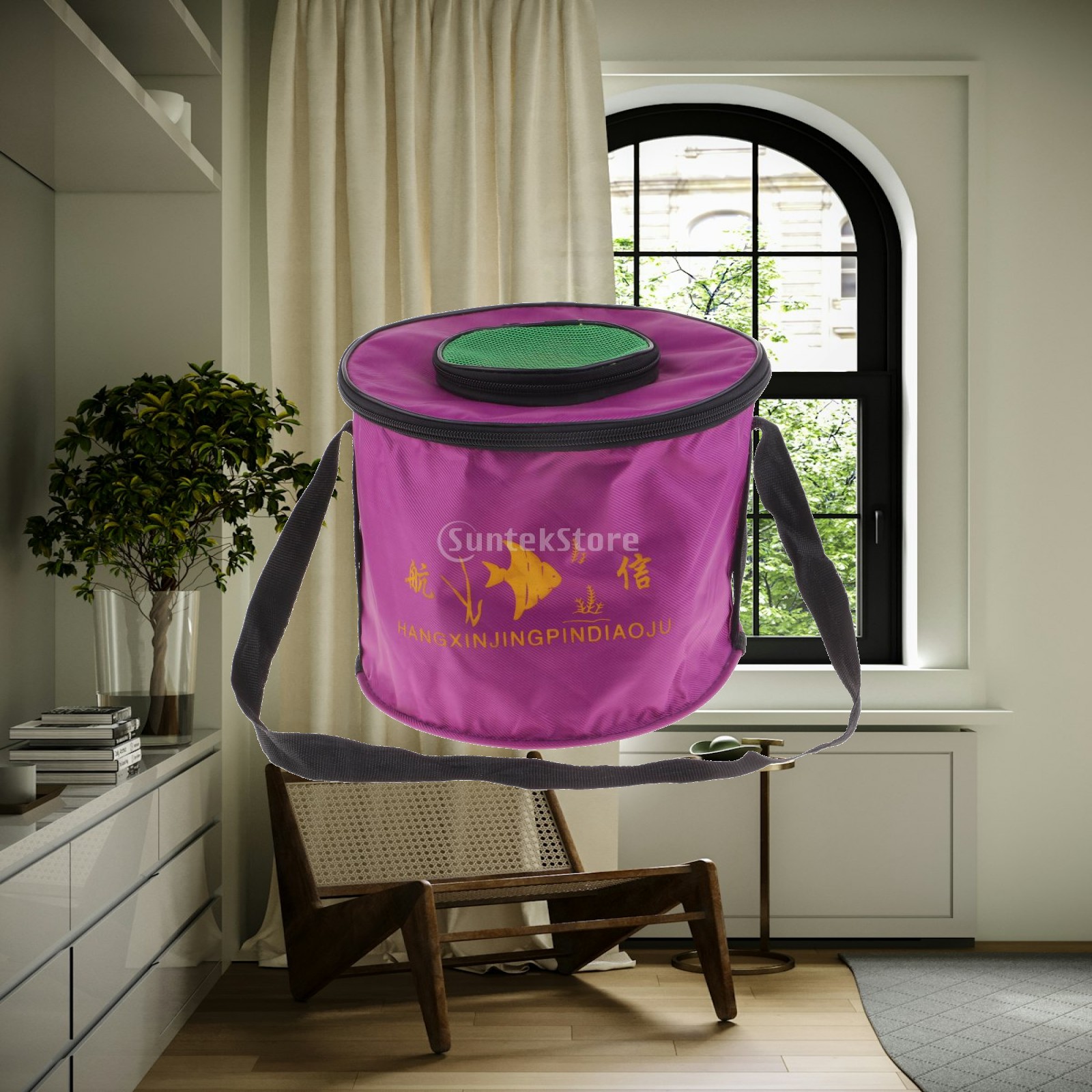 Cubo de pesca plegable de lona - Water Bag Collapsible reseña y precio